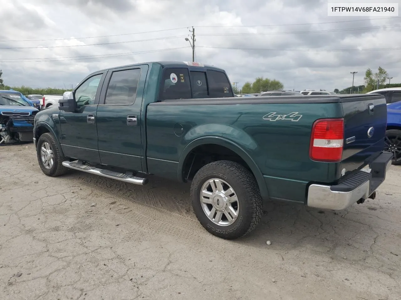 2008 Ford F150 Supercrew VIN: 1FTPW14V68FA21940 Lot: 70415474