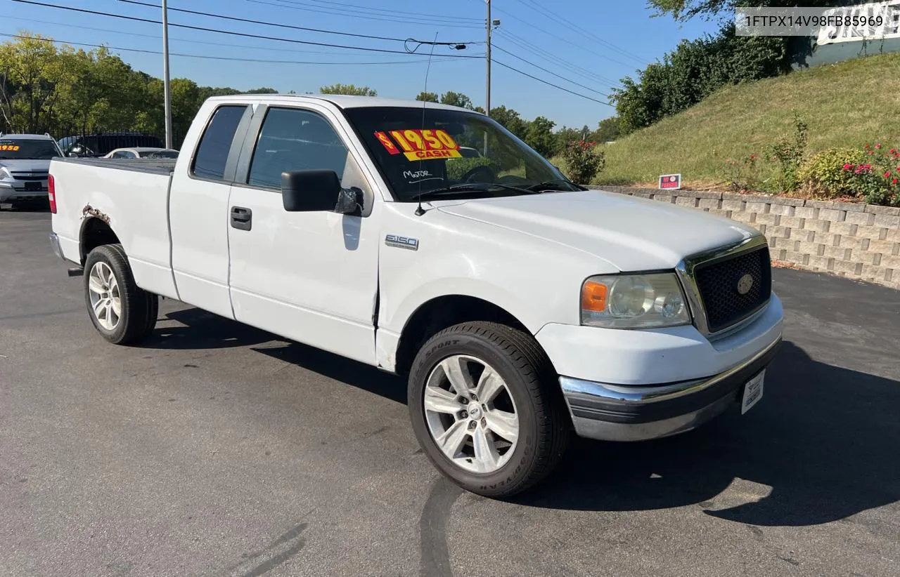 2008 Ford F150 VIN: 1FTPX14V98FB85969 Lot: 70592474