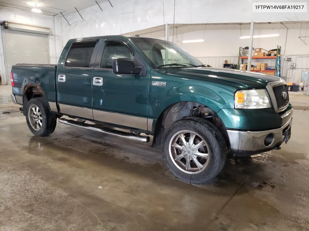 2008 Ford F150 Supercrew VIN: 1FTPW14V68FA19217 Lot: 71496204