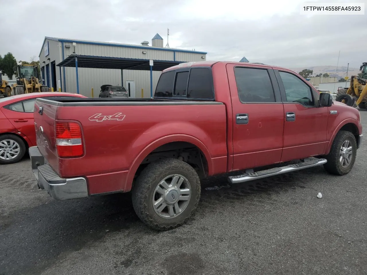 2008 Ford F150 Supercrew VIN: 1FTPW14558FA45923 Lot: 71812494