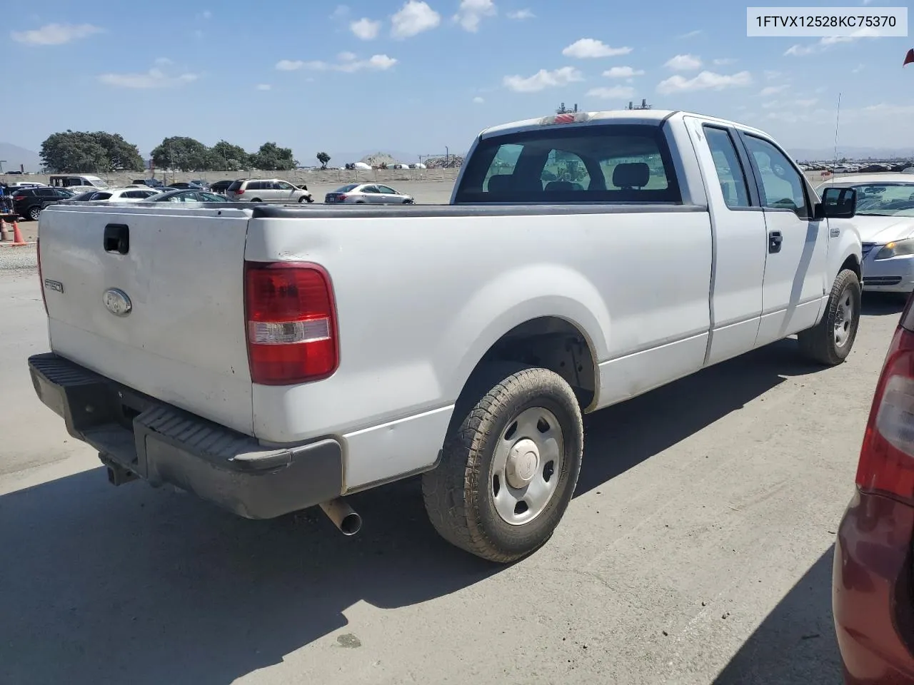 2008 Ford F150 VIN: 1FTVX12528KC75370 Lot: 71843914