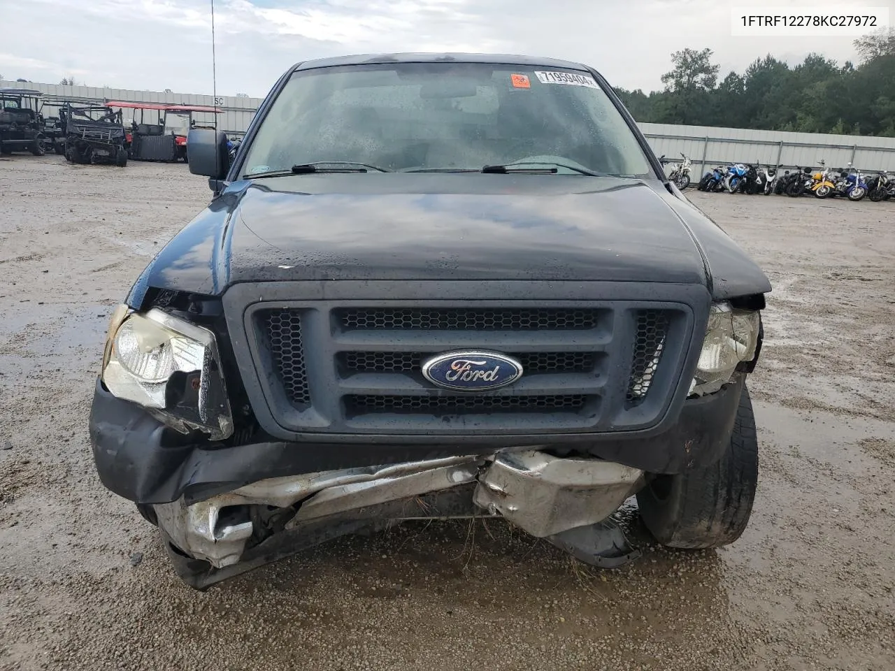 2008 Ford F150 VIN: 1FTRF12278KC27972 Lot: 71959404