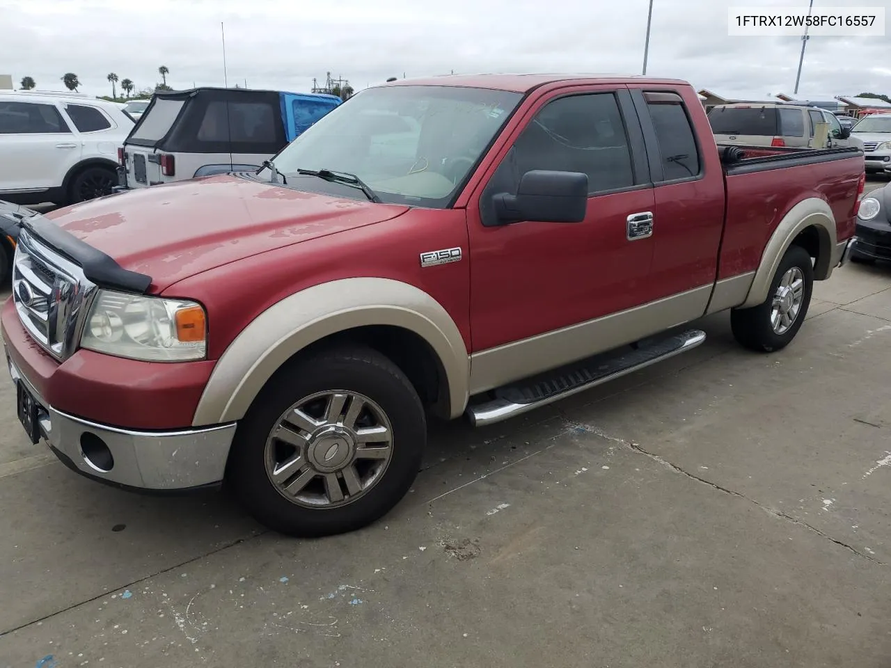 2008 Ford F150 VIN: 1FTRX12W58FC16557 Lot: 75077824