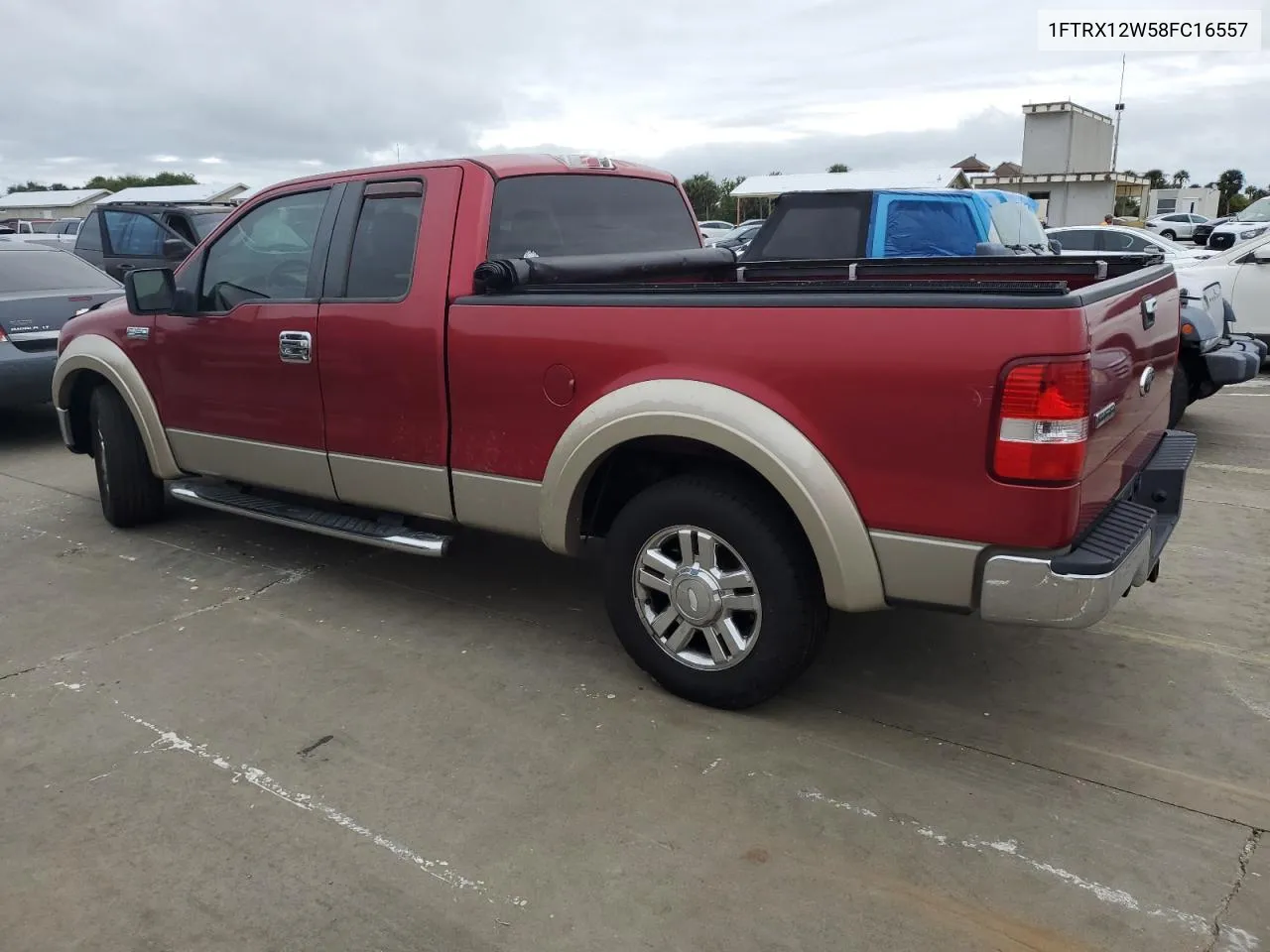 2008 Ford F150 VIN: 1FTRX12W58FC16557 Lot: 75077824