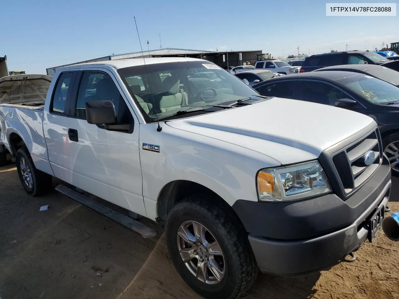 2008 Ford F150 VIN: 1FTPX14V78FC28088 Lot: 75942594