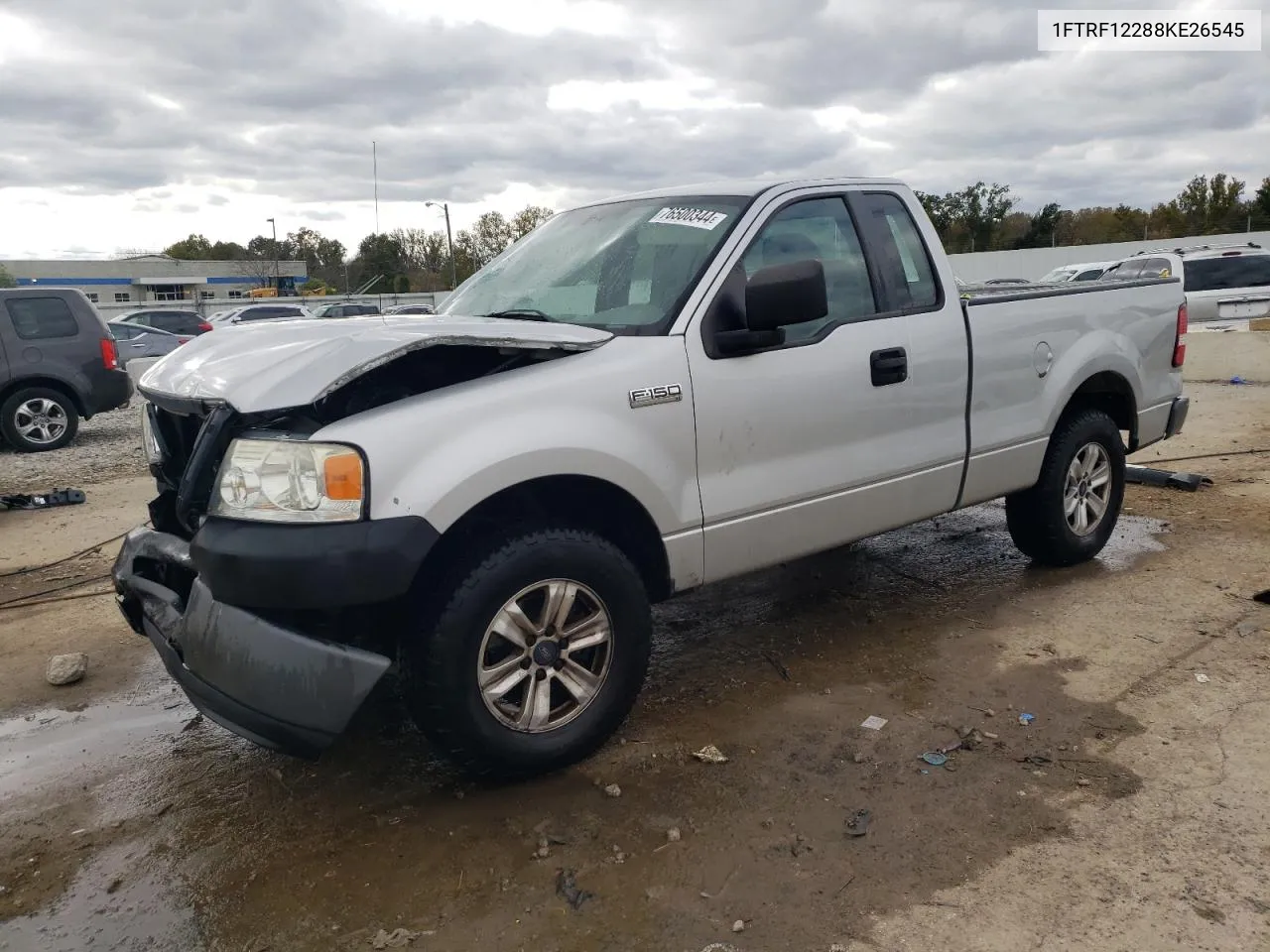 2008 Ford F150 VIN: 1FTRF12288KE26545 Lot: 76500344