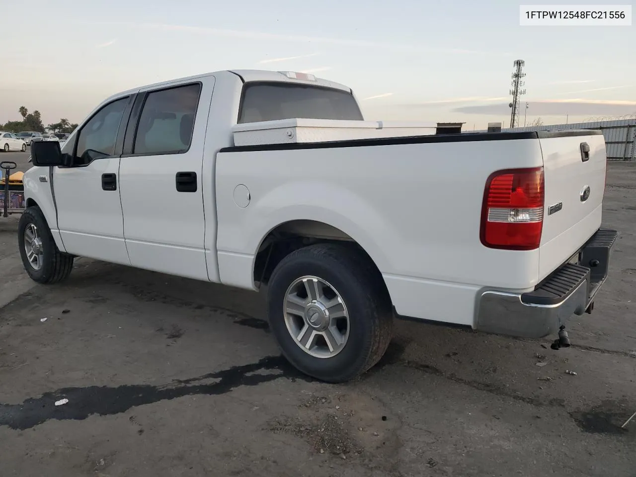 2008 Ford F150 Supercrew VIN: 1FTPW12548FC21556 Lot: 77785234