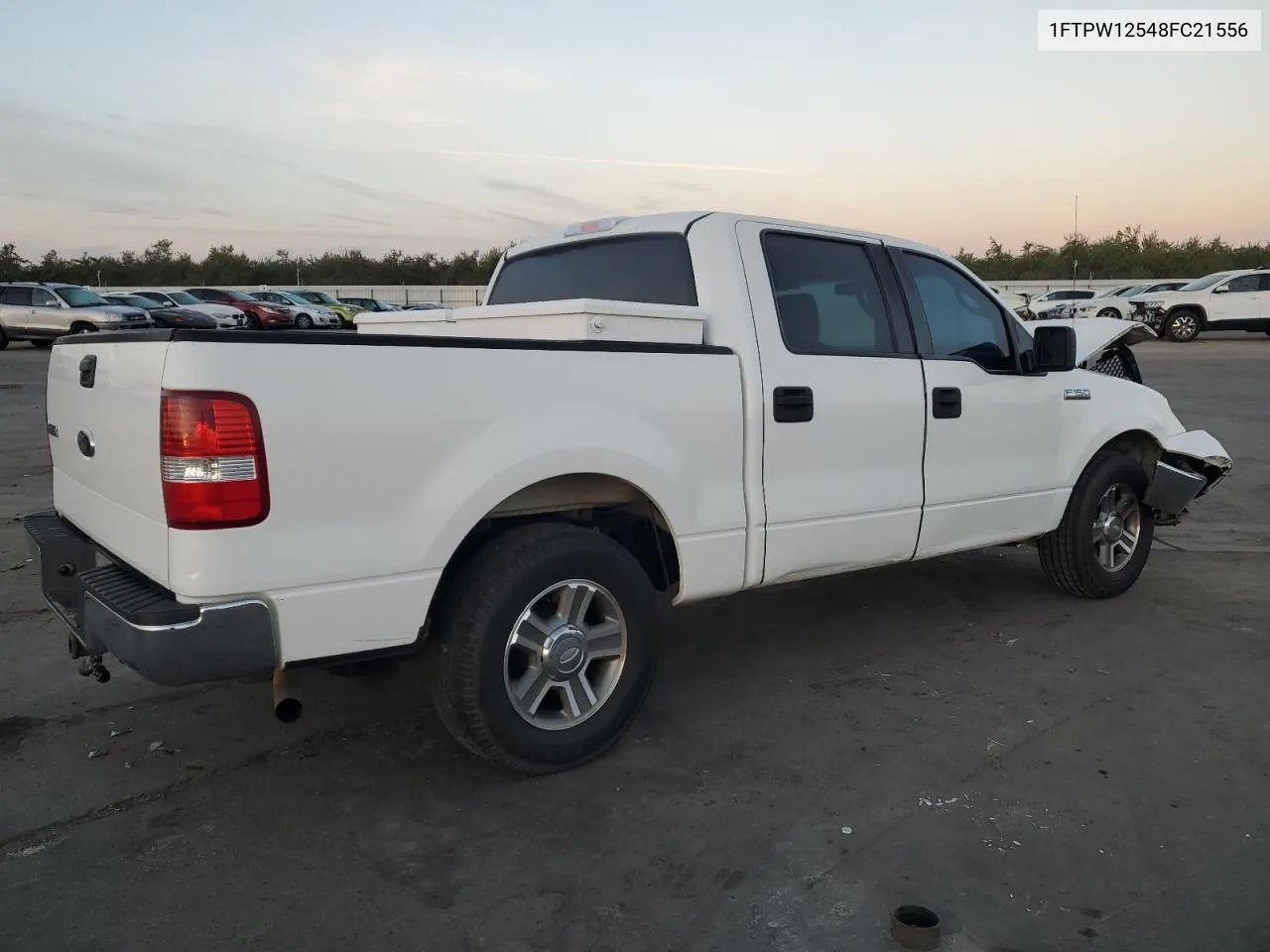 2008 Ford F150 Supercrew VIN: 1FTPW12548FC21556 Lot: 77785234