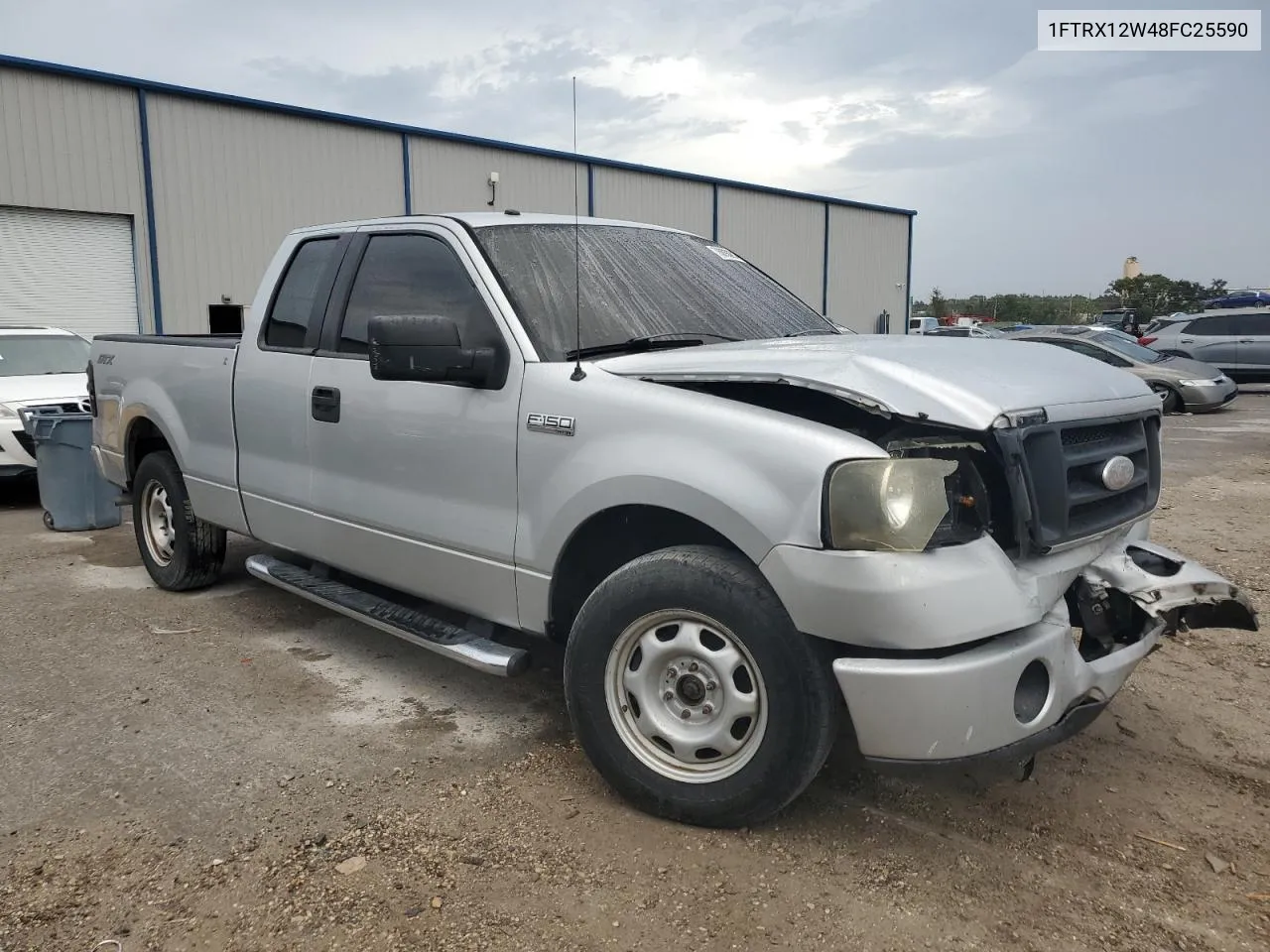 2008 Ford F150 VIN: 1FTRX12W48FC25590 Lot: 78898294