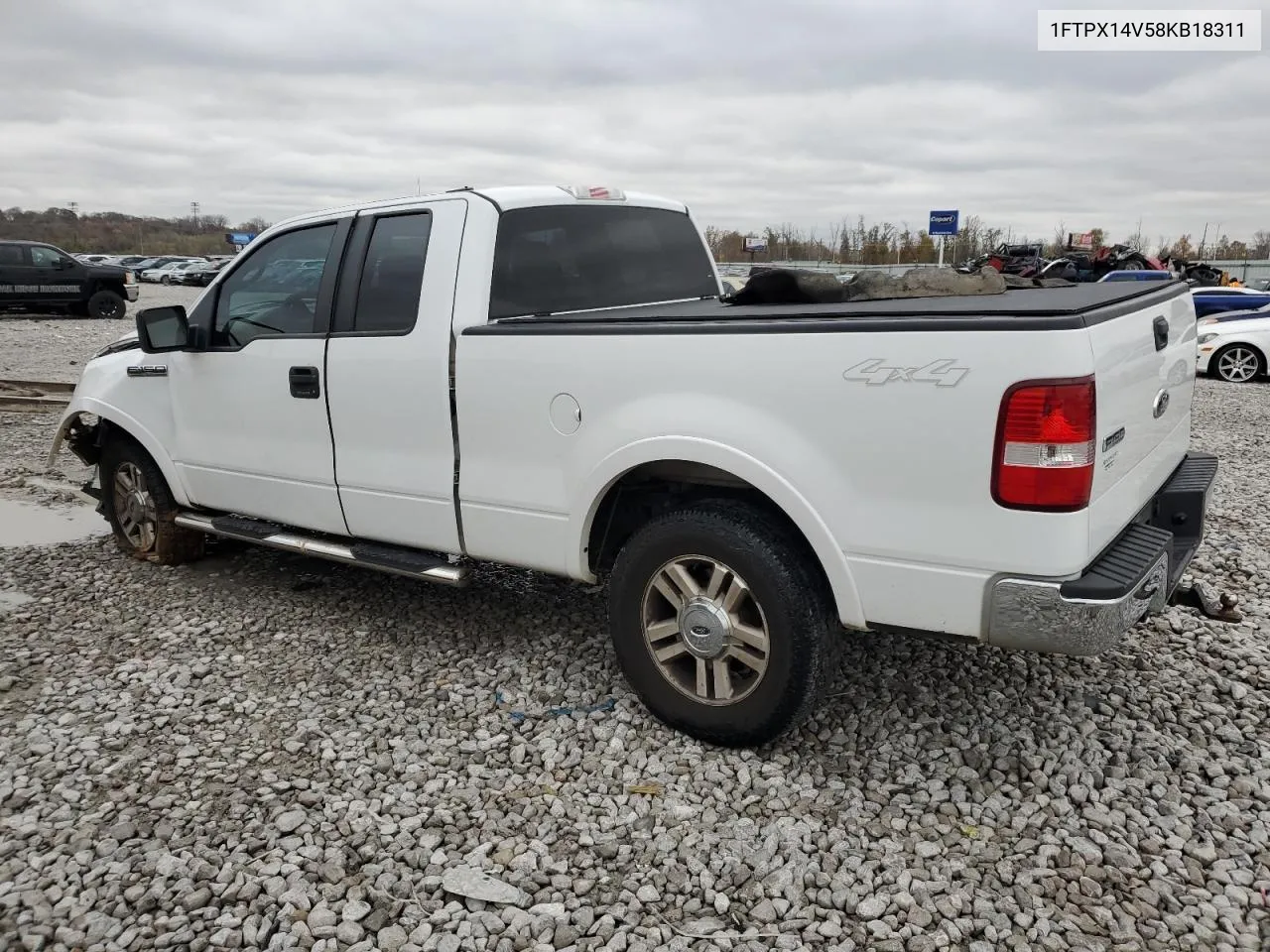 2008 Ford F150 VIN: 1FTPX14V58KB18311 Lot: 79705634