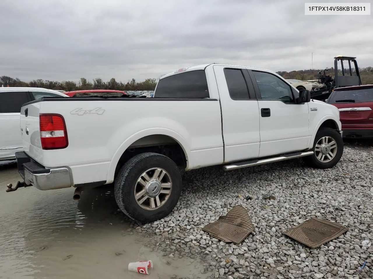 2008 Ford F150 VIN: 1FTPX14V58KB18311 Lot: 79705634