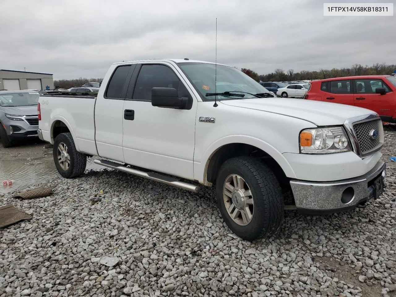 2008 Ford F150 VIN: 1FTPX14V58KB18311 Lot: 79705634