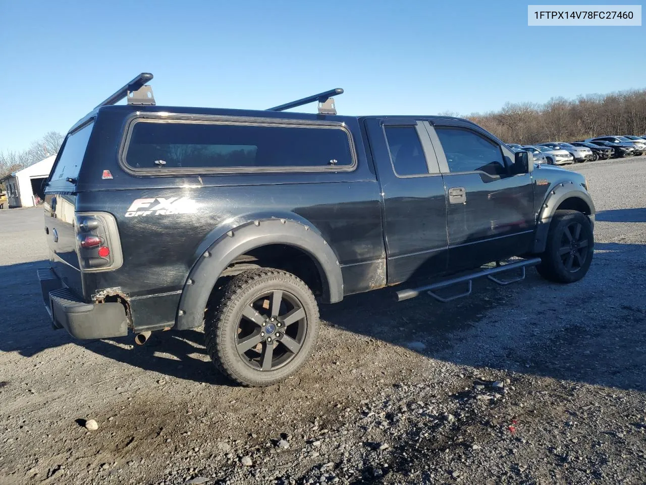 2008 Ford F150 VIN: 1FTPX14V78FC27460 Lot: 80473784