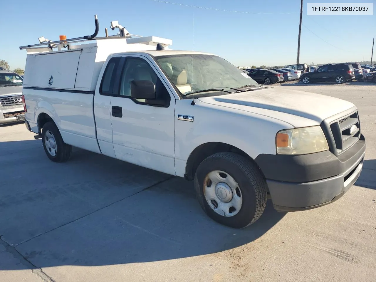 2008 Ford F150 VIN: 1FTRF12218KB70037 Lot: 80719294