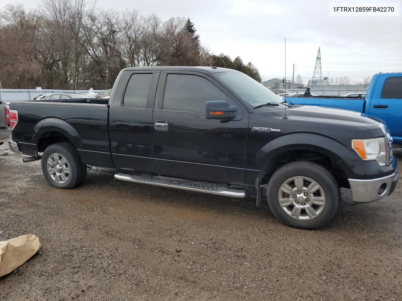 2009 Ford F150 Super Cab VIN: 1FTRX12859FB42270 Lot: 40351754