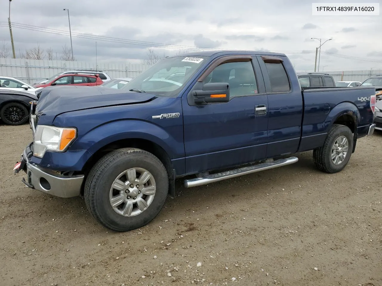 1FTRX14839FA16020 2009 Ford F150 Super Cab