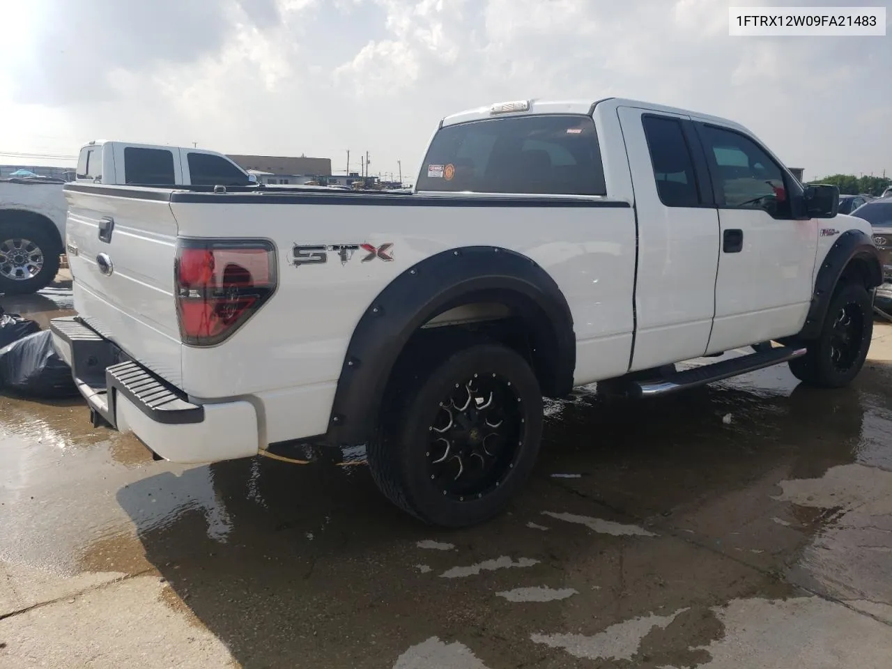 1FTRX12W09FA21483 2009 Ford F150 Super Cab