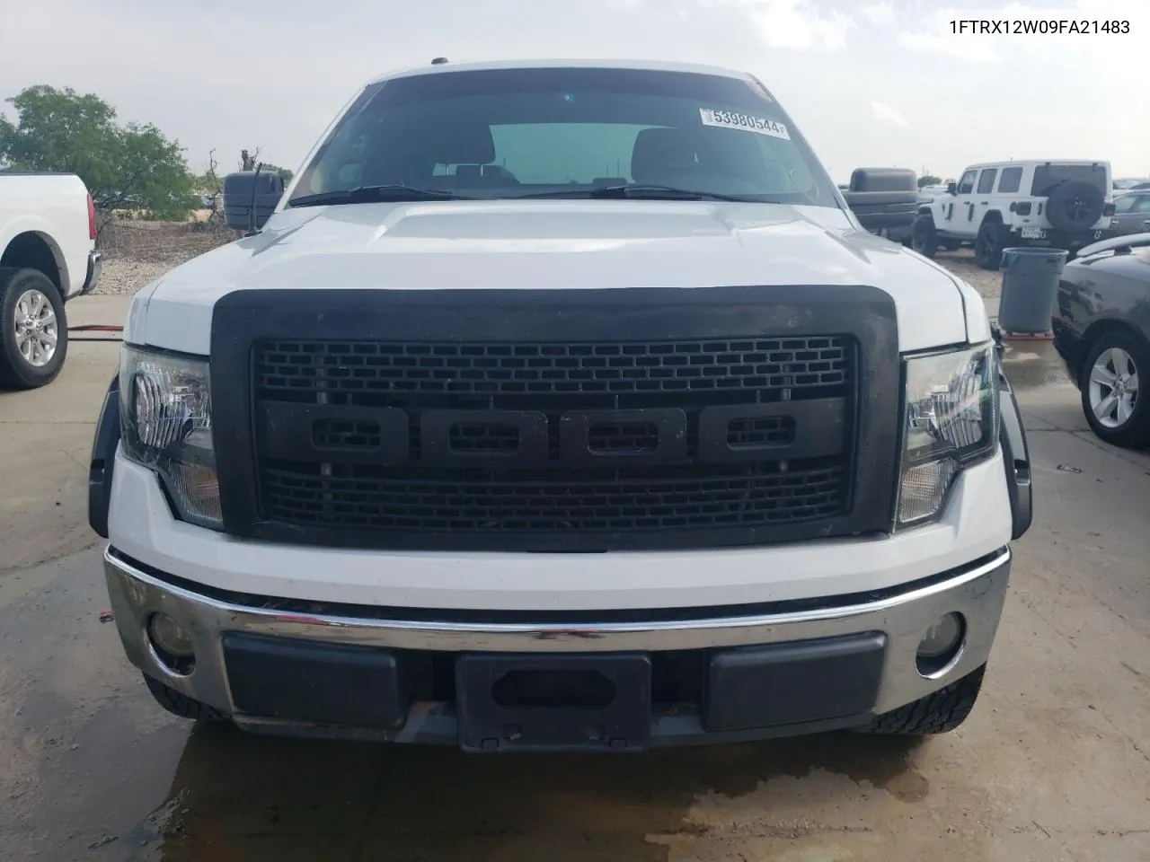 2009 Ford F150 Super Cab VIN: 1FTRX12W09FA21483 Lot: 53980544