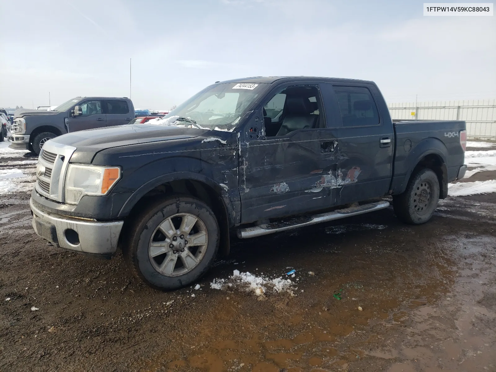 1FTPW14V59KC88043 2009 Ford F150 Supercrew