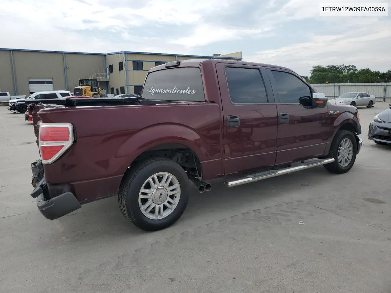 1FTRW12W39FA00596 2009 Ford F150 Supercrew