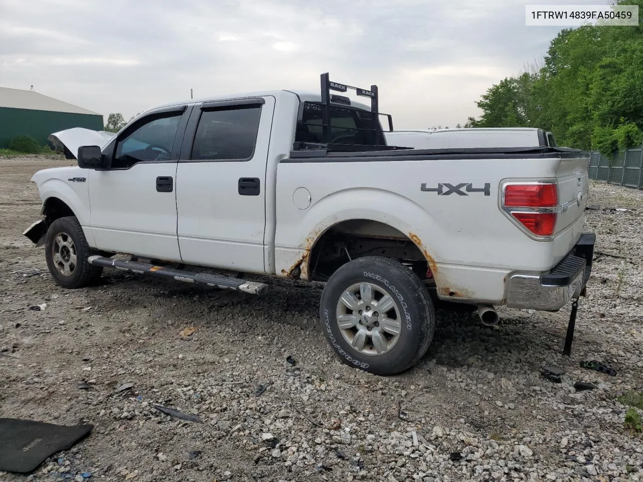 1FTRW14839FA50459 2009 Ford F150 Supercrew