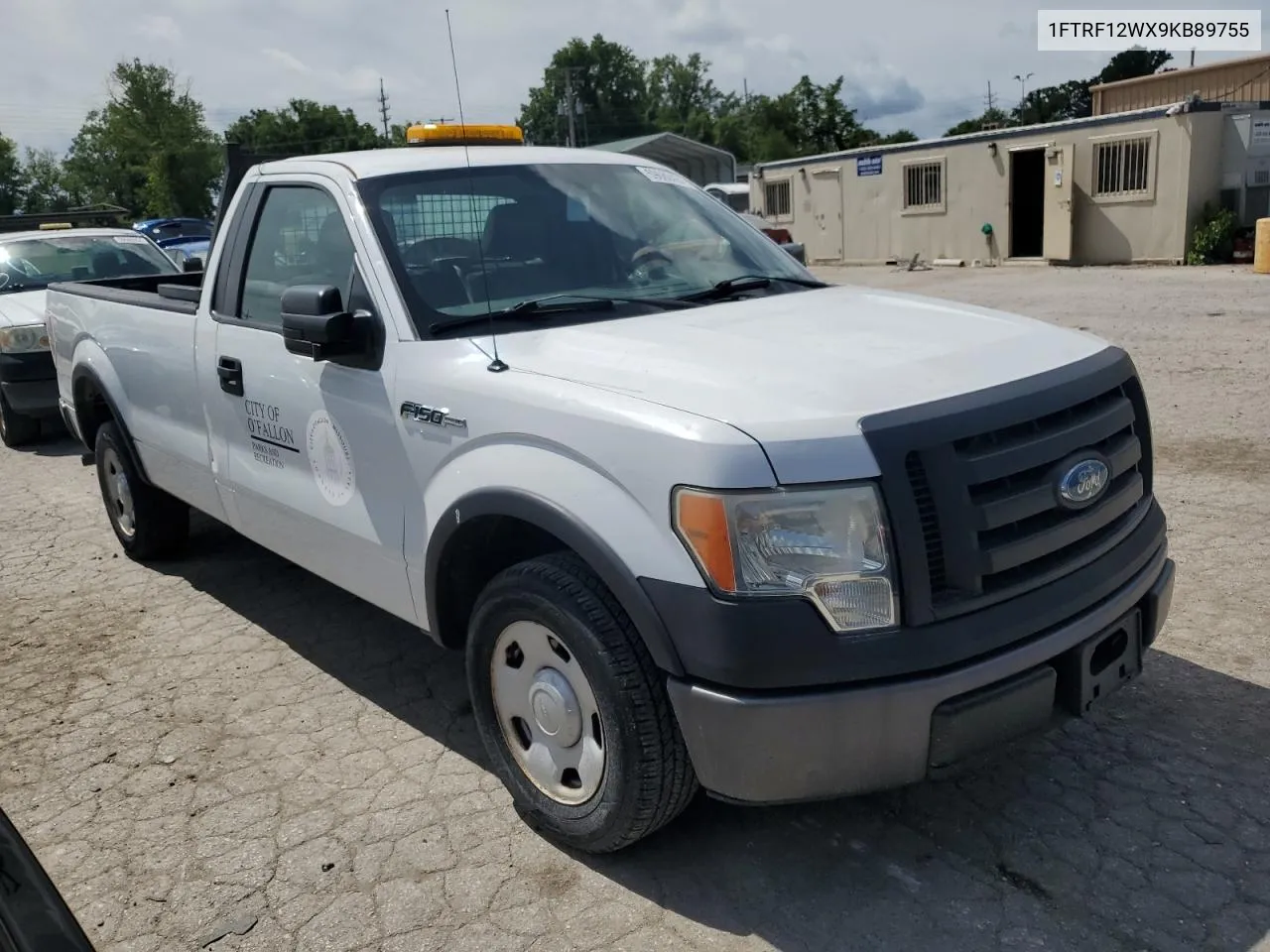 2009 Ford F150 VIN: 1FTRF12WX9KB89755 Lot: 59688424