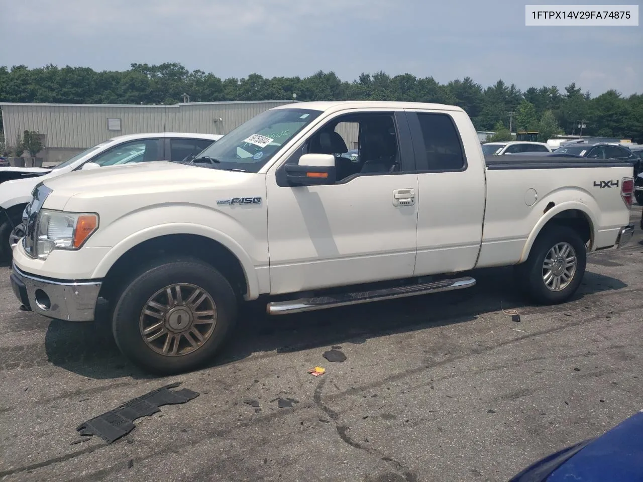 2009 Ford F150 Super Cab VIN: 1FTPX14V29FA74875 Lot: 59750604