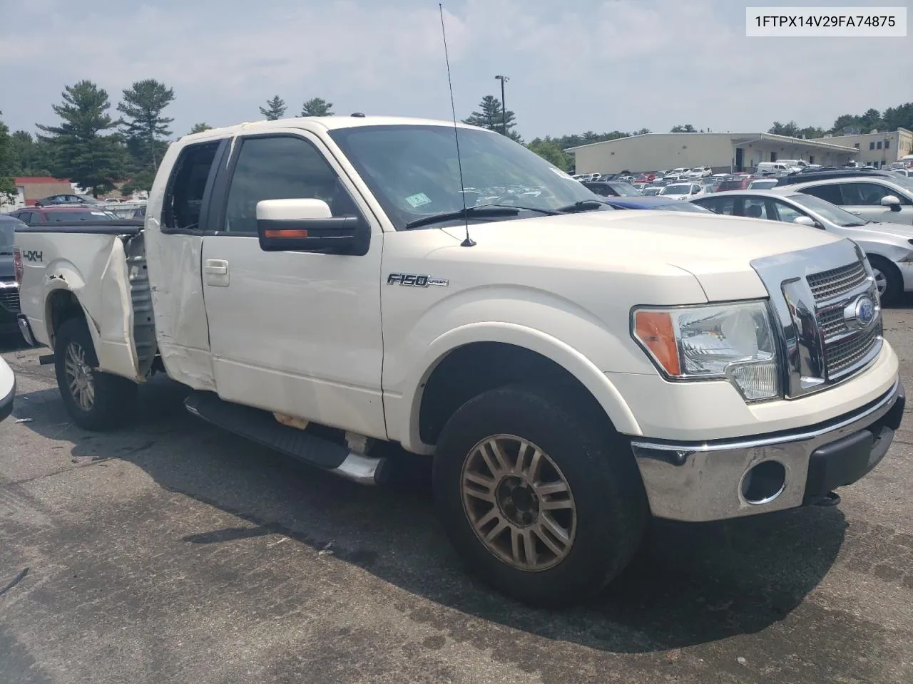 2009 Ford F150 Super Cab VIN: 1FTPX14V29FA74875 Lot: 59750604