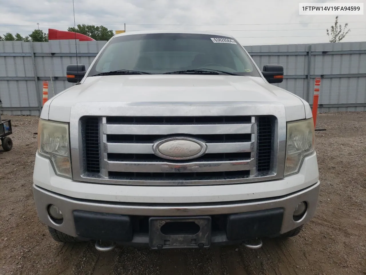 2009 Ford F150 Supercrew VIN: 1FTPW14V19FA94599 Lot: 63828564