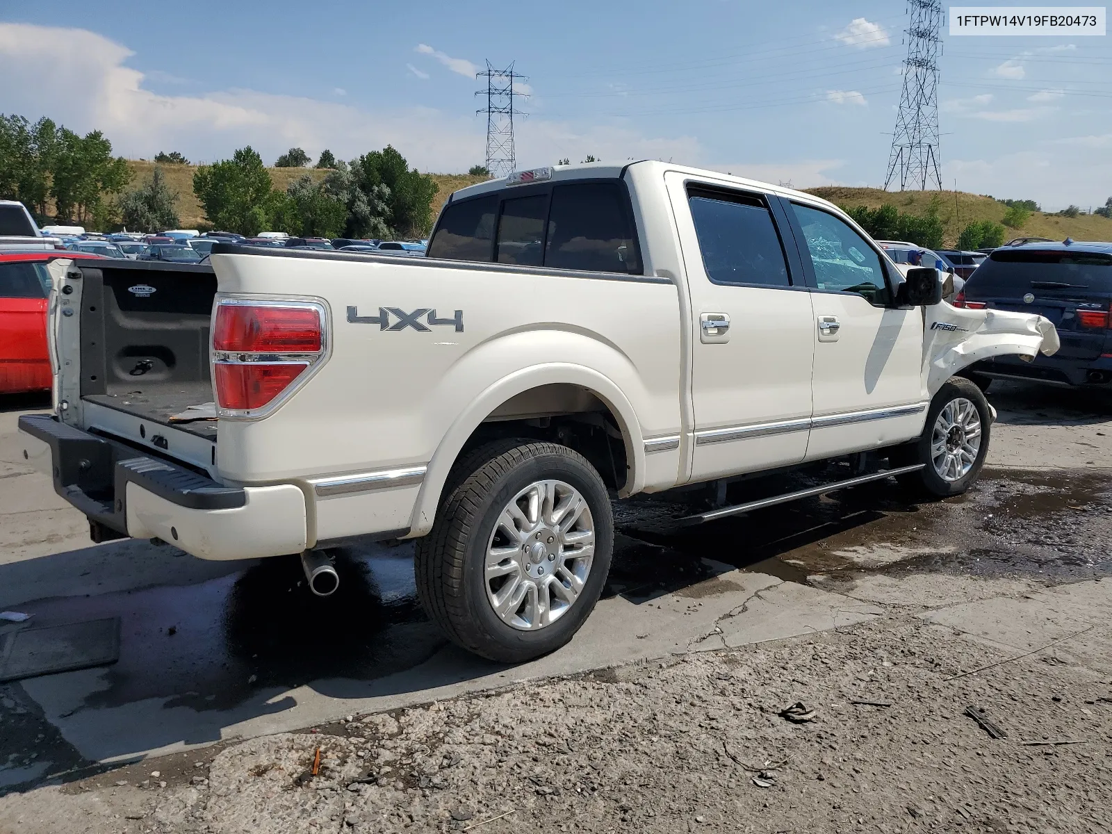 1FTPW14V19FB20473 2009 Ford F150 Supercrew