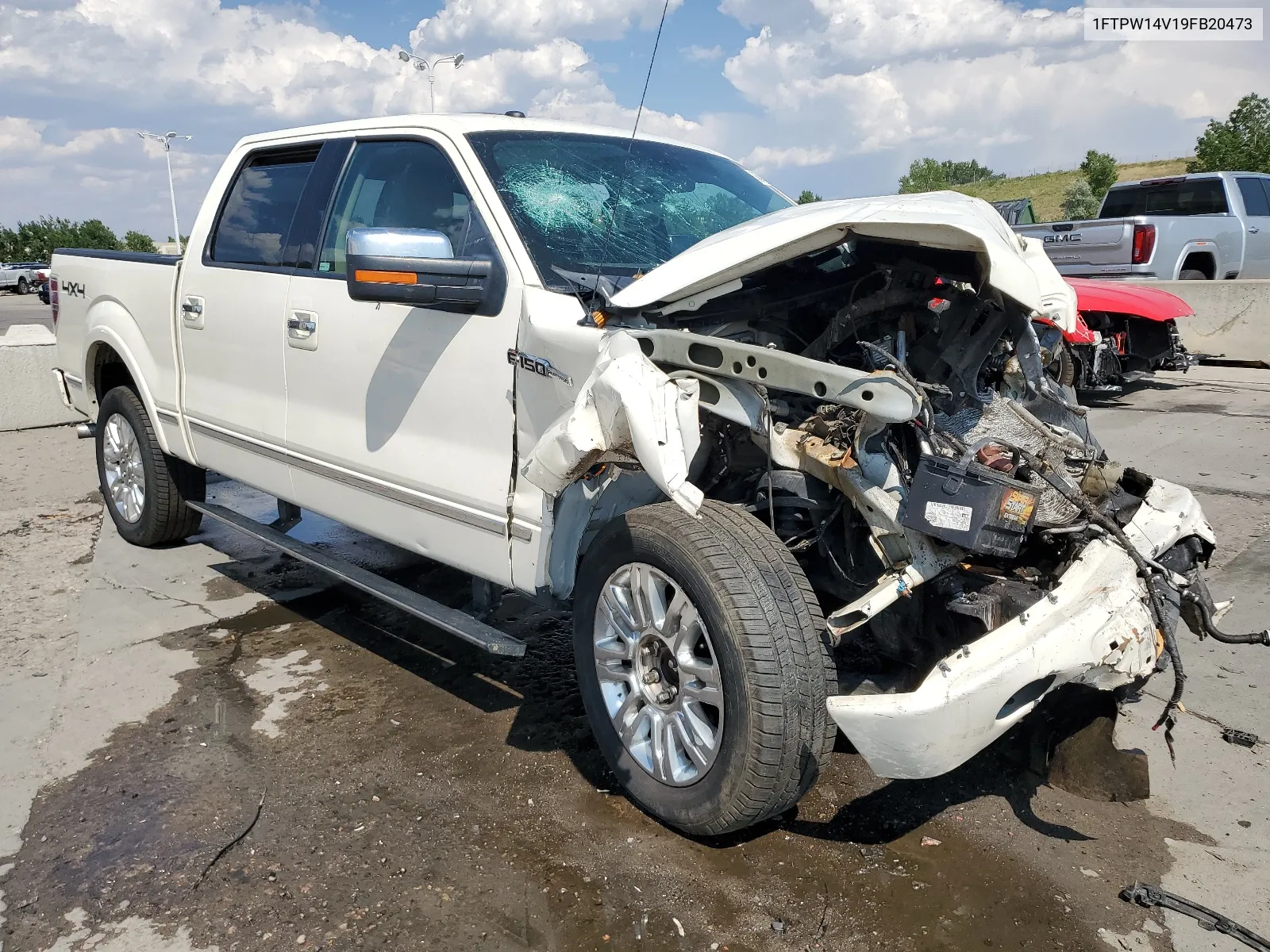 1FTPW14V19FB20473 2009 Ford F150 Supercrew