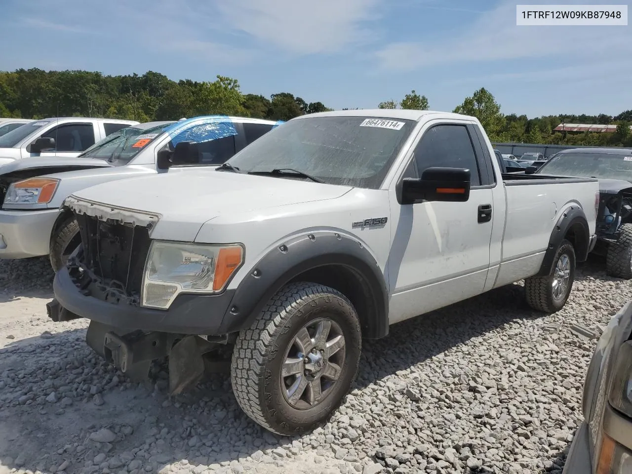 2009 Ford F150 VIN: 1FTRF12W09KB87948 Lot: 66476114