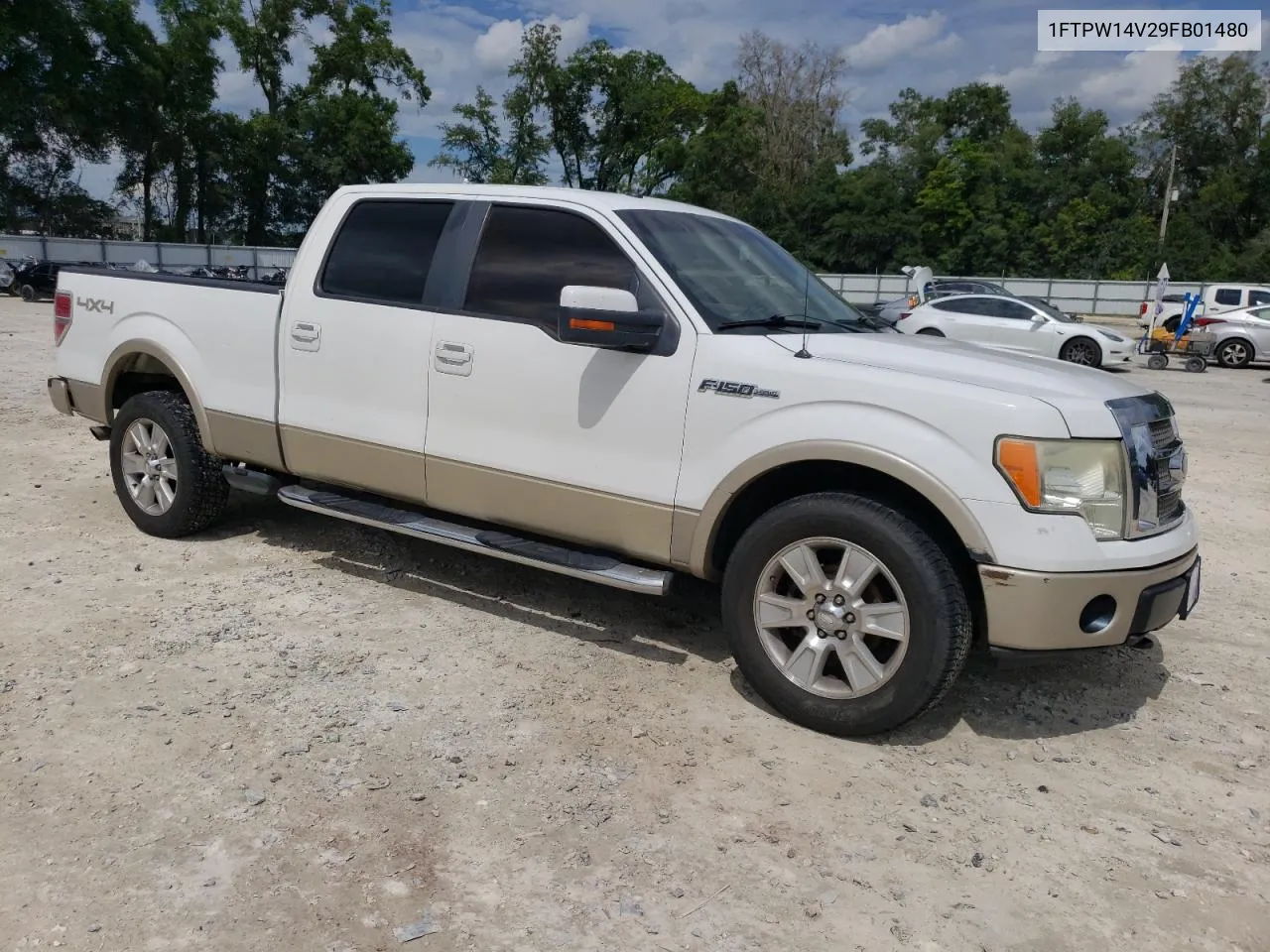 2009 Ford F150 Supercrew VIN: 1FTPW14V29FB01480 Lot: 66592704