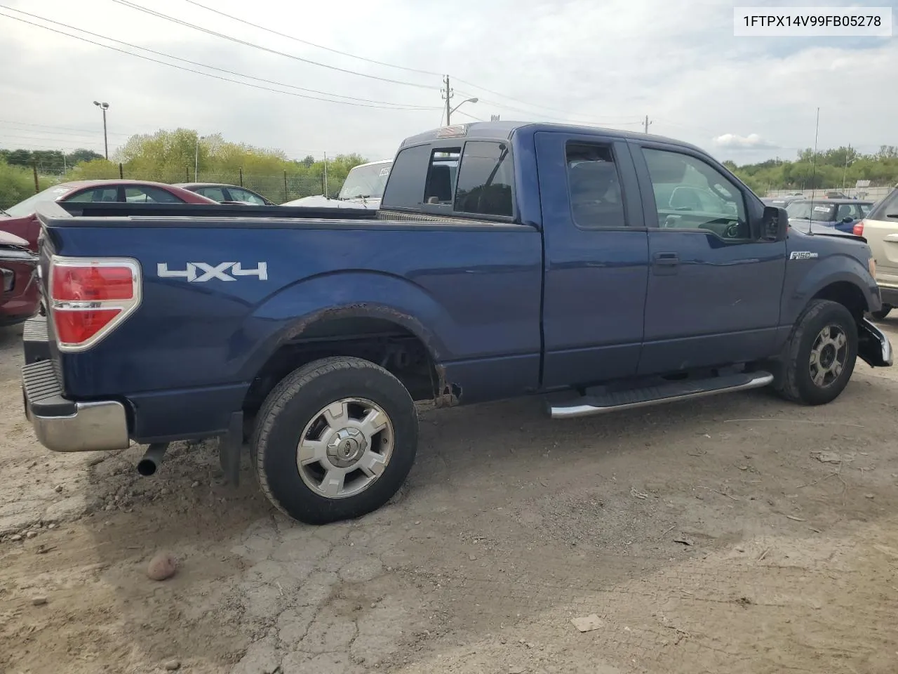 1FTPX14V99FB05278 2009 Ford F150 Super Cab