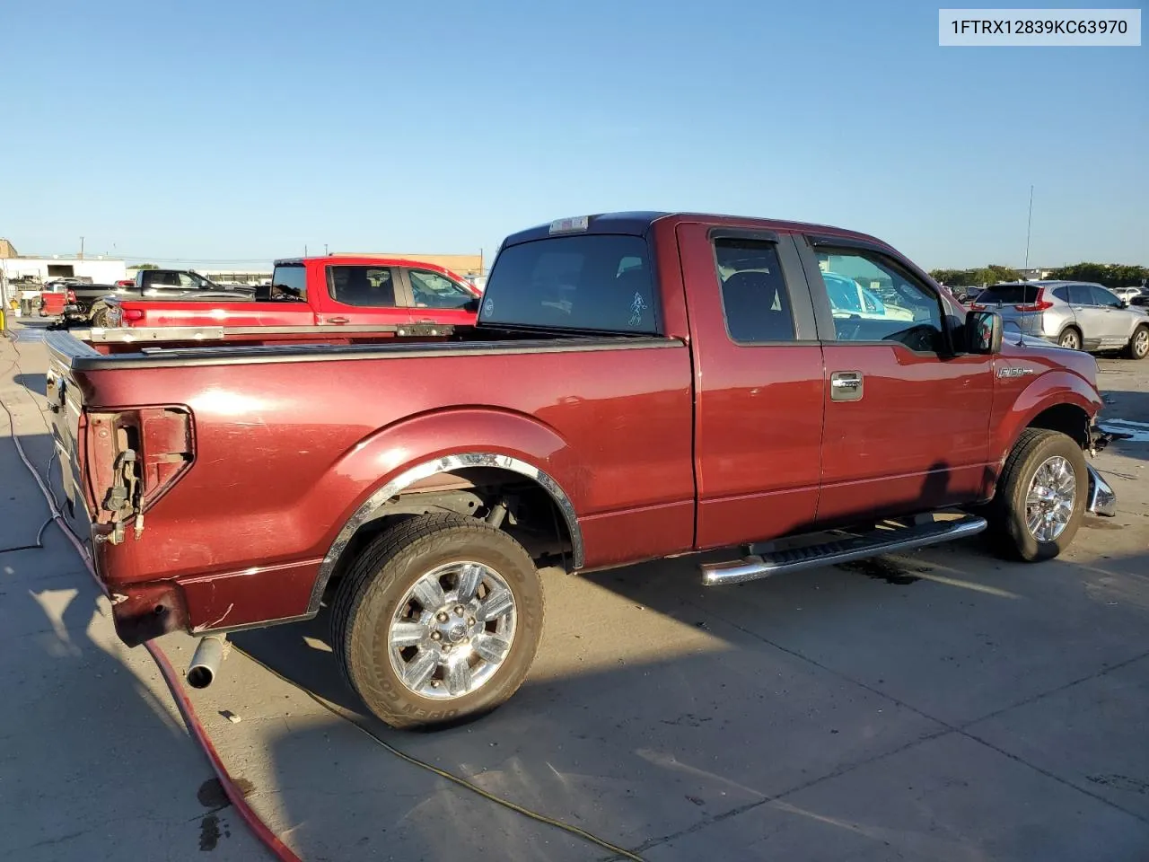 2009 Ford F150 Super Cab VIN: 1FTRX12839KC63970 Lot: 67287144