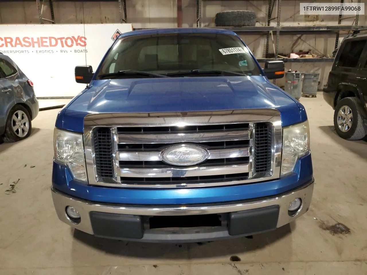 2009 Ford F150 Supercrew VIN: 1FTRW12899FA99068 Lot: 67851174