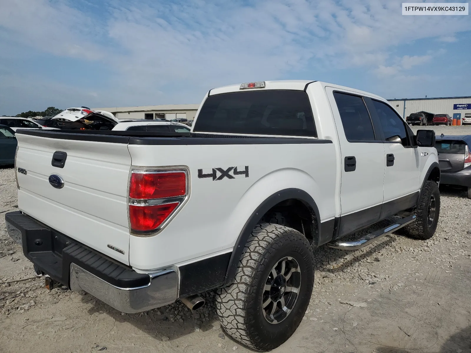 1FTPW14VX9KC43129 2009 Ford F150 Supercrew