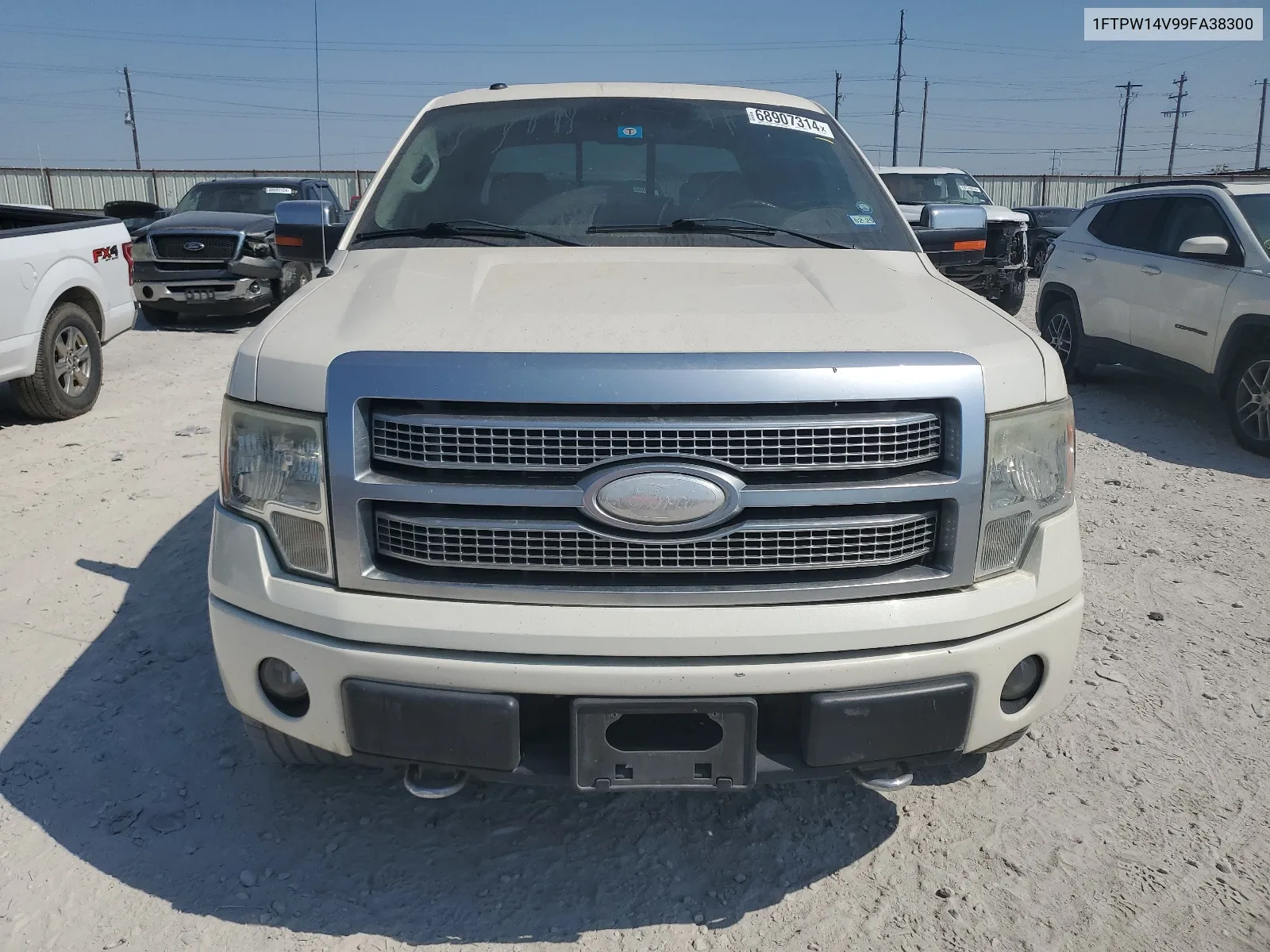 2009 Ford F150 Supercrew VIN: 1FTPW14V99FA38300 Lot: 68907314