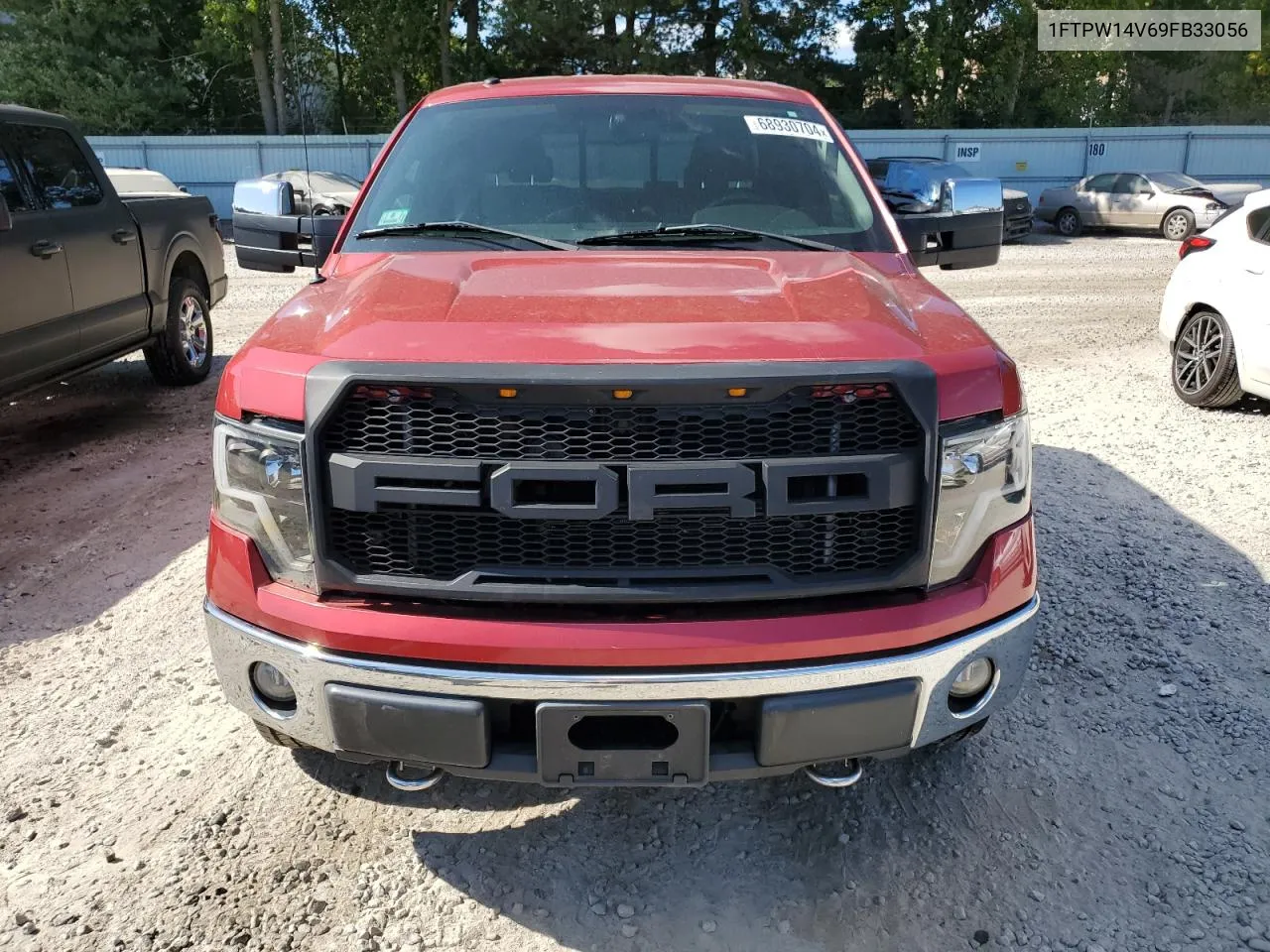 2009 Ford F150 Supercrew VIN: 1FTPW14V69FB33056 Lot: 68930704