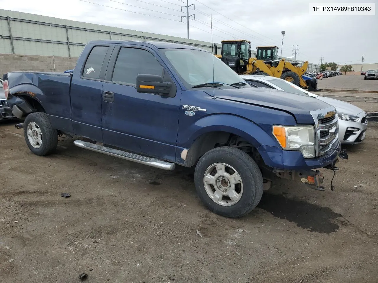 2009 Ford F150 Super Cab VIN: 1FTPX14V89FB10343 Lot: 68936964