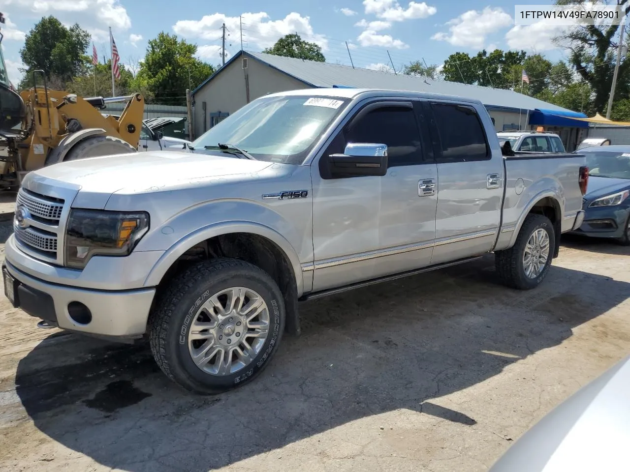 2009 Ford F150 Supercrew VIN: 1FTPW14V49FA78901 Lot: 69937744