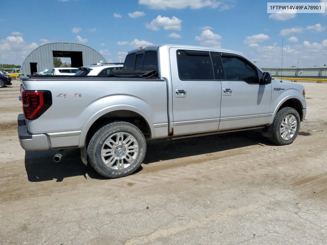 2009 Ford F150 Supercrew VIN: 1FTPW14V49FA78901 Lot: 69937744