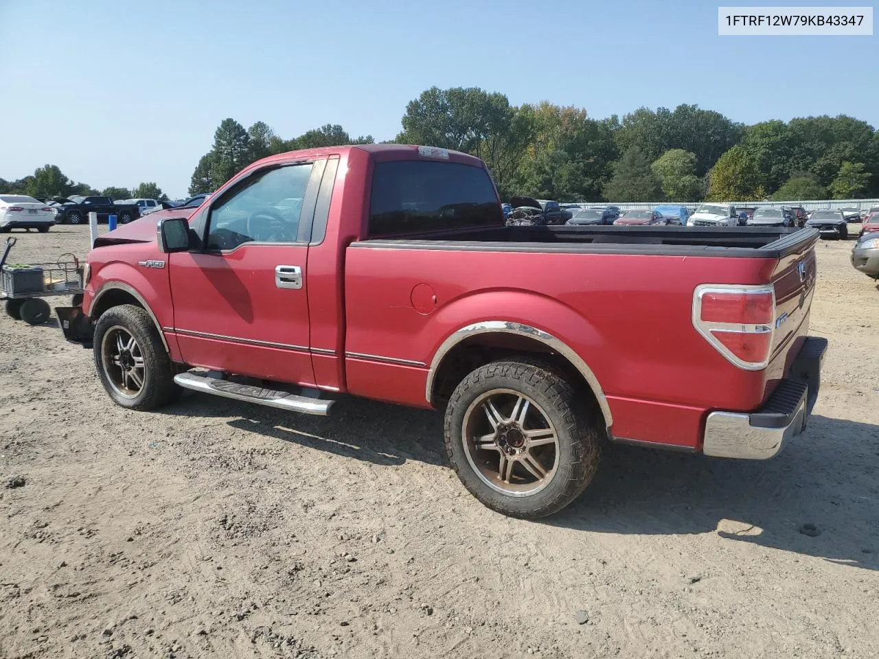 2009 Ford F150 VIN: 1FTRF12W79KB43347 Lot: 70693534