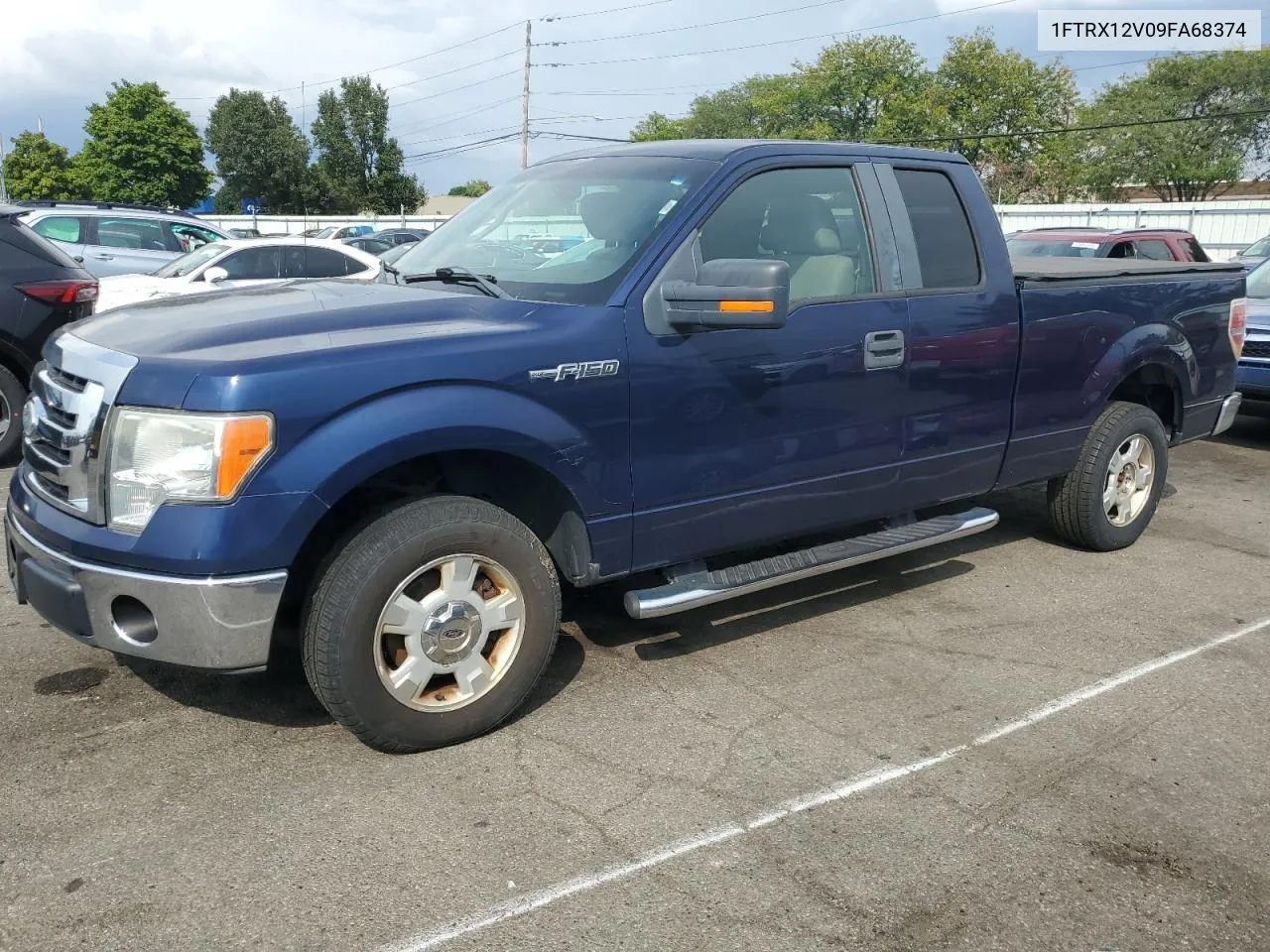 2009 Ford F150 Super Cab VIN: 1FTRX12V09FA68374 Lot: 70777484