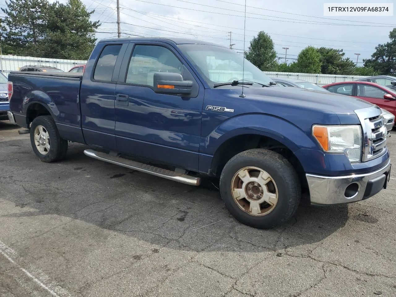 2009 Ford F150 Super Cab VIN: 1FTRX12V09FA68374 Lot: 70777484