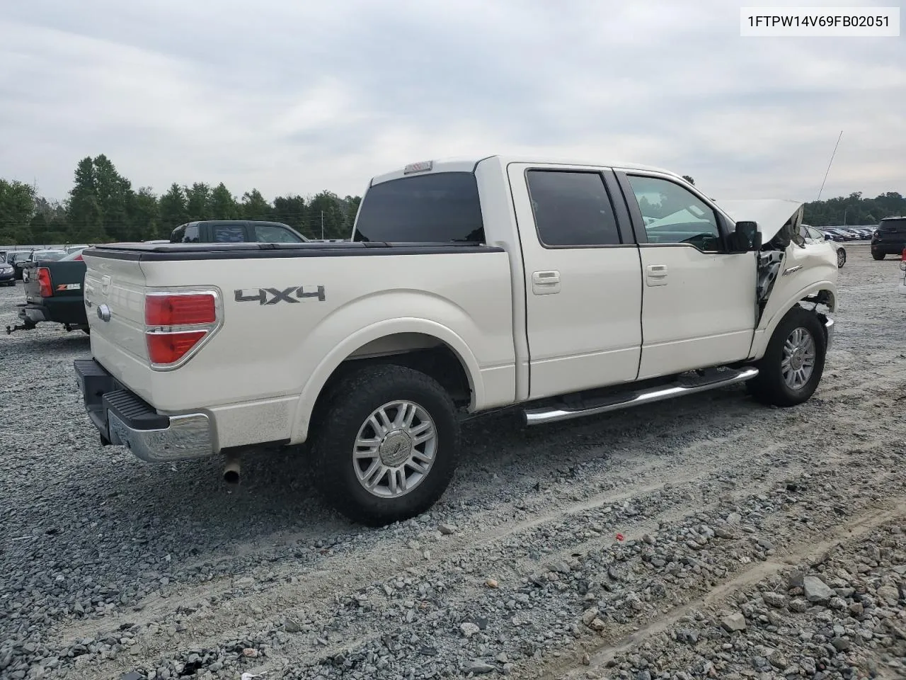 2009 Ford F150 Supercrew VIN: 1FTPW14V69FB02051 Lot: 71069004