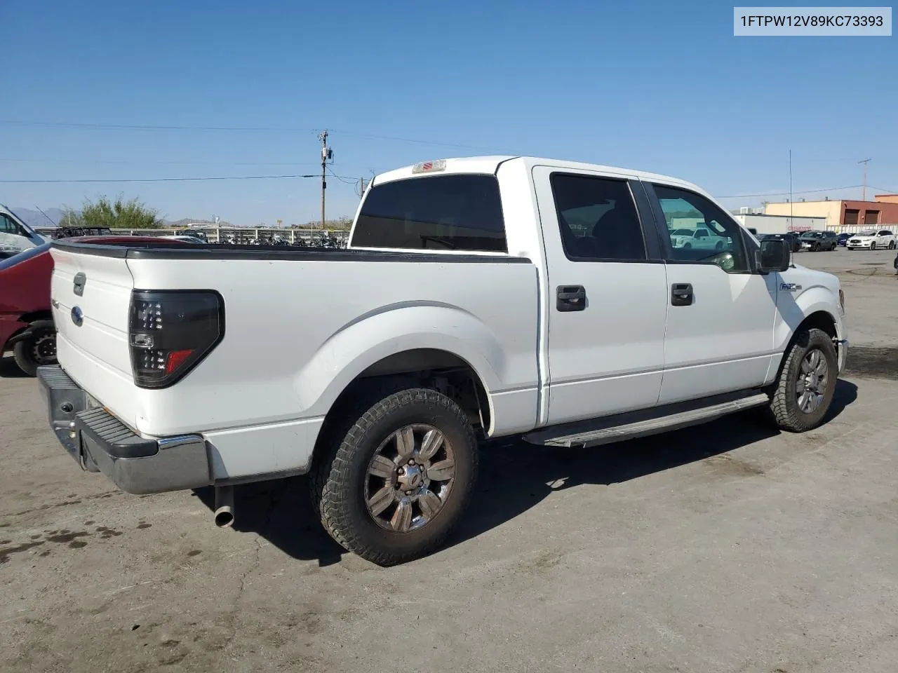 2009 Ford F150 Supercrew VIN: 1FTPW12V89KC73393 Lot: 71111154