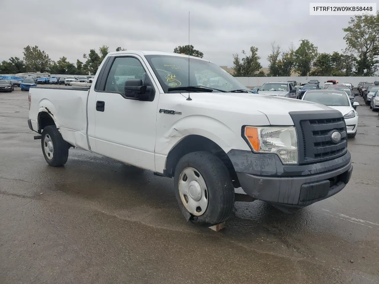 2009 Ford F150 VIN: 1FTRF12W09KB58448 Lot: 71218254