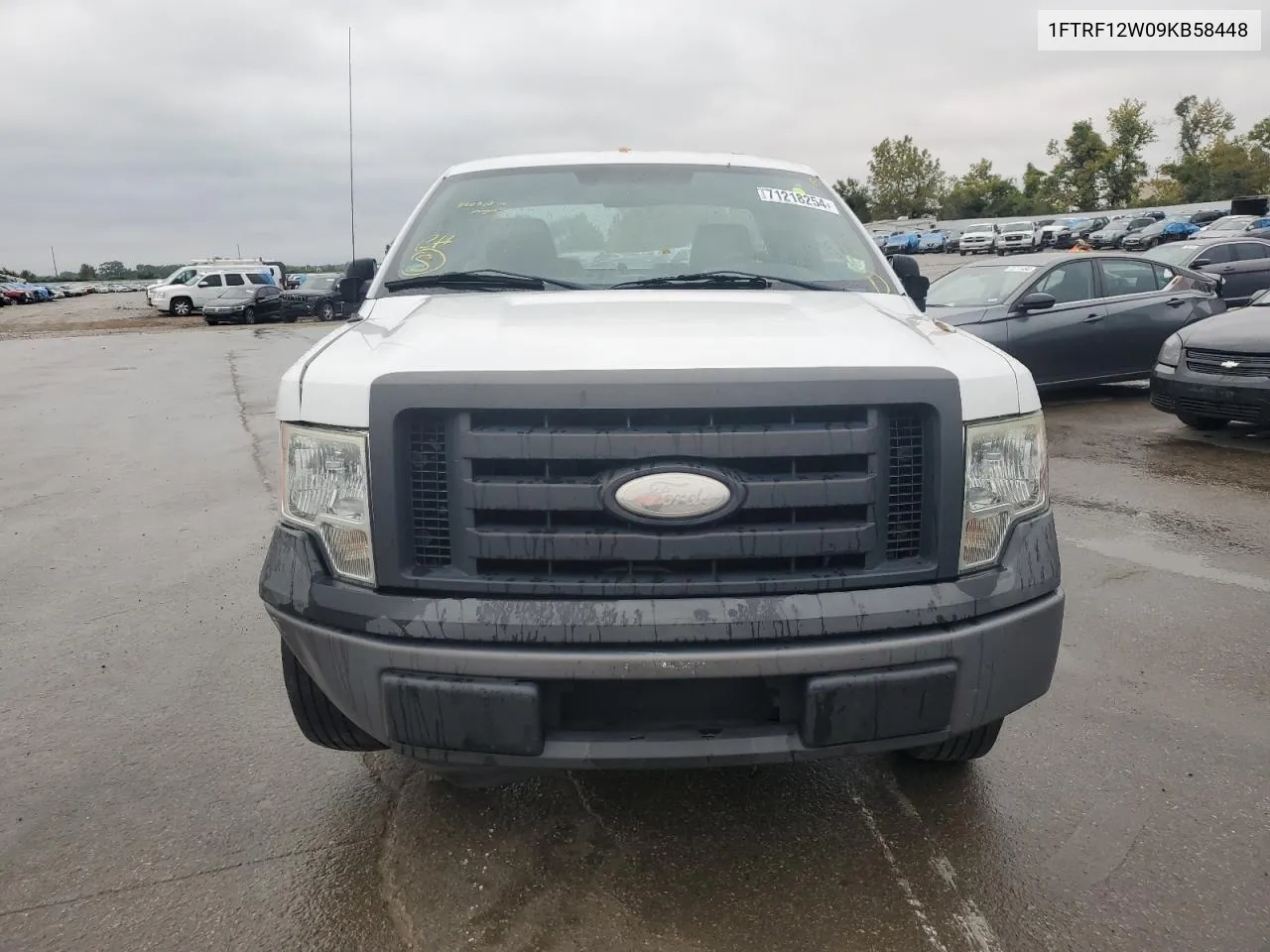 2009 Ford F150 VIN: 1FTRF12W09KB58448 Lot: 71218254