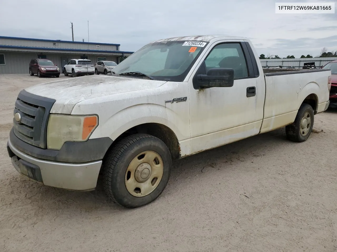 2009 Ford F150 VIN: 1FTRF12W69KA81665 Lot: 71260234